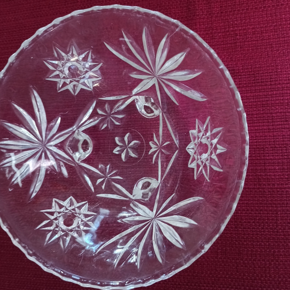 Vintage Star Of David Candy Dish.